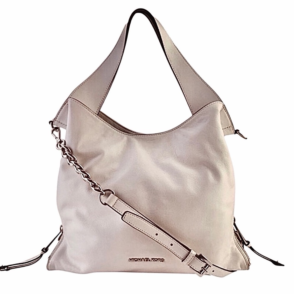 MICHAEL KORS Devon Leather crossbody handbag. 🩶🩶